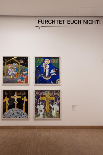 KAWS. ART &amp; COMIX (Albertina Modern, 3.4. - 27.9.2026) Foto: eSeL.at - Lorenz Seidler