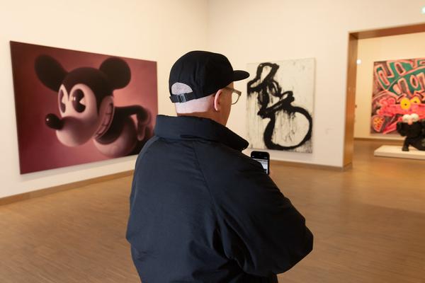 KAWS. ART &amp; COMIX (Albertina Modern, 3.4. - 27.9.2026) Foto: eSeL.at - Lorenz Seidler