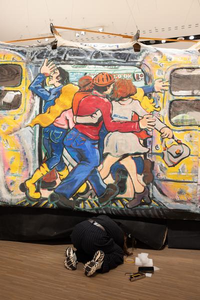 KAWS. ART &amp; COMIX (Albertina Modern, 3.4. - 27.9.2026) Foto: eSeL.at - Lorenz Seidler