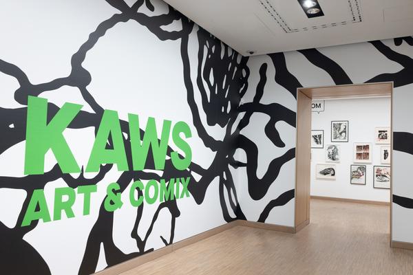 KAWS. ART &amp; COMIX (Albertina Modern, 3.4. - 27.9.2026) Foto: eSeL.at - Lorenz Seidler