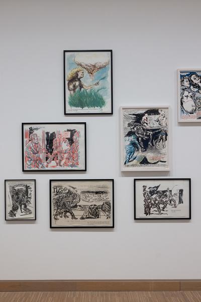 KAWS. ART &amp; COMIX (Albertina Modern, 3.4. - 27.9.2026) Foto: eSeL.at - Lorenz Seidler