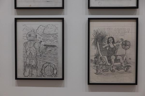 KAWS. ART &amp; COMIX (Albertina Modern, 3.4. - 27.9.2026) Foto: eSeL.at - Lorenz Seidler