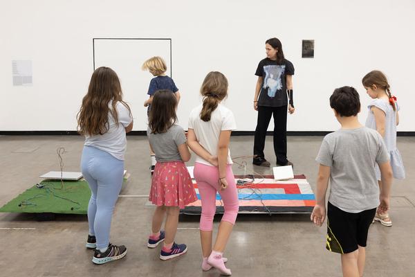 MQ Kinder Kultur Parcours 2026: "Alltagsglitzer!" - Lebt und Arbeitet in Wien (Kunsthalle Wien, 30.5.2026) Foto: eSeL.at - Lorenz Seidler