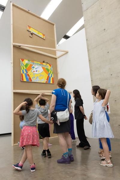MQ Kinder Kultur Parcours 2026: "Alltagsglitzer!" - Lebt und Arbeitet in Wien (Kunsthalle Wien, 30.5.2026) Foto: eSeL.at - Lorenz Seidler