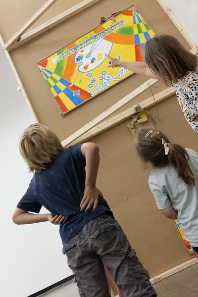 MQ Kinder Kultur Parcours 2026: "Alltagsglitzer!" - Lebt und Arbeitet in Wien (Kunsthalle Wien, 30.5.2026) Foto: eSeL.at - Lorenz Seidler