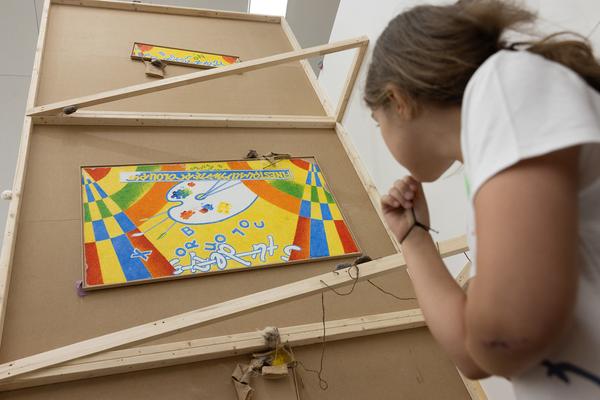 MQ Kinder Kultur Parcours 2026: "Alltagsglitzer!" - Lebt und Arbeitet in Wien (Kunsthalle Wien, 30.5.2026) Foto: eSeL.at - Lorenz Seidler