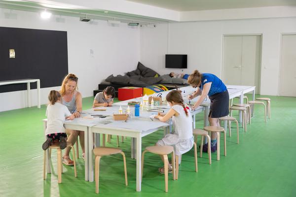 MQ Kinder Kultur Parcours 2026: "Alltagsglitzer!" - Lebt und Arbeitet in Wien (Kunsthalle Wien, 30.5.2026) Foto: eSeL.at - Lorenz Seidler