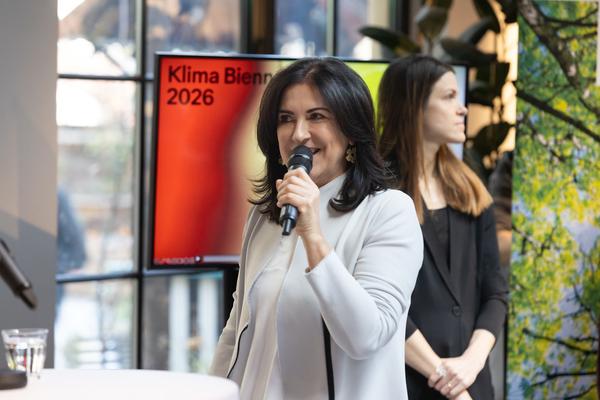 Klima Biennale 2026 Pressekonferenz (Kunst Haus Wien, 23.2.2026) Foto: eSeL.at - Lorenz Seidler