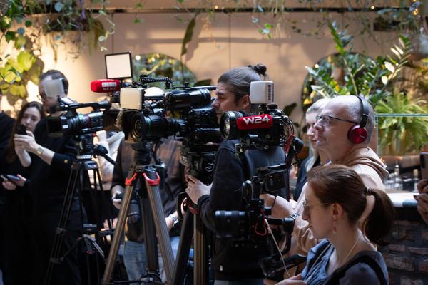 Klima Biennale 2026 Pressekonferenz (Kunst Haus Wien, 23.2.2026) Foto: eSeL.at - Lorenz Seidler