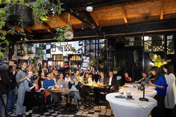 Klima Biennale 2026 Pressekonferenz (Kunst Haus Wien, 23.2.2026) Foto: eSeL.at - Lorenz Seidler