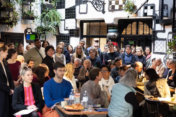 Klima Biennale 2026 Pressekonferenz (Kunst Haus Wien, 23.2.2026) Foto: eSeL.at - Lorenz Seidler