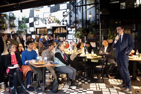 Klima Biennale 2026 Pressekonferenz (Kunst Haus Wien, 23.2.2026) Foto: eSeL.at - Lorenz Seidler