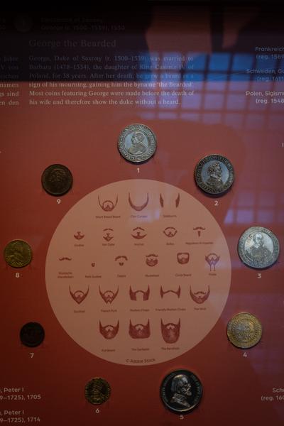Kopf &amp; Kragen. Münzen machen Mode (Münzkabinett - Kunsthistorisches Museum, ab 11.11.2025) Foto: eSeL.at - Lorenz Seidler