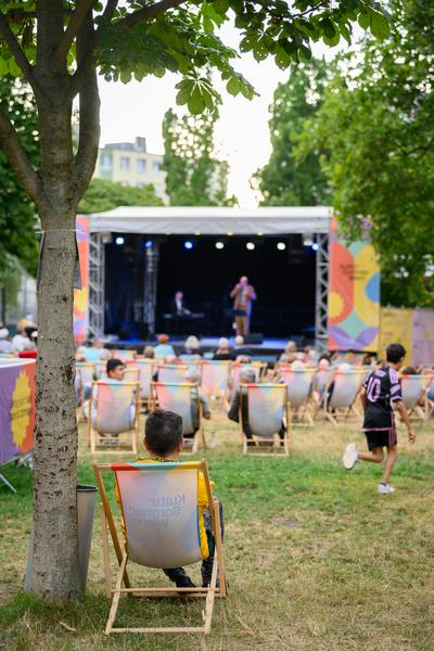 Kultursommer Wien 2026: Gutrufs Erben / n ï m company &amp; Potpourri Dance (Wilhelmsdorfer Park, 19.07.2026) Foto: eSeL.at - Joanna Pianka