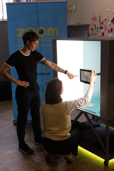 "K.I. - Kinder Intelligenz" Trickfilmstudio (ZOOM Kindermuseum, Herbst 2025) Foto: eSeL.at - Lorenz Seidler