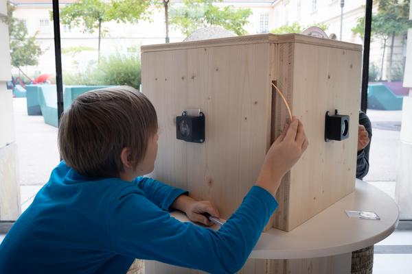 KUNST &amp; SPIEL. Mitmachausstellung (ZOOM Kindermuseum, bis 8.2.2025) Foto: eSeL.at - Lorenz Seidler