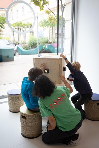 KUNST &amp; SPIEL. Mitmachausstellung (ZOOM Kindermuseum, bis 8.2.2025) Foto: eSeL.at - Lorenz Seidler