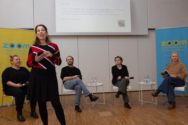 Zoom Kindermuseum Falter Podcast: K.I. - Kinder Intelligenz (Zoom Kindermuseum, 4.11.2025) Foto: eSeL.at - Lorenz Seidler