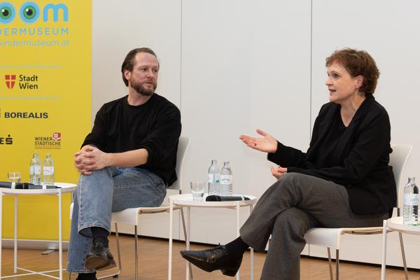 Zoom Kindermuseum Falter Podcast: K.I. - Kinder Intelligenz (Zoom Kindermuseum, 4.11.2025) Foto: eSeL.at - Lorenz Seidler