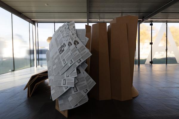 Kunsthalle Wien Preis 2025: Jonida Laçi &amp; Luīze Nežberte (Kunsthalle Wien Karlsplatz, 7.11.2025 - 25.1.2026) Foto: eSeL.at - Lorenz Seidler