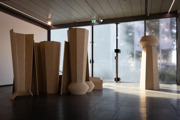 Kunsthalle Wien Preis 2025: Jonida Laçi &amp; Luīze Nežberte (Kunsthalle Wien Karlsplatz, 7.11.2025 - 25.1.2026) Foto: eSeL.at - Lorenz Seidler