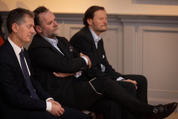 VIENNA ART WEEK 2025: Podiumsdiskussion "Learning Systems" (Dorotheum, 10.11.2025) Foto: eSeL.at - Lorenz Seidler