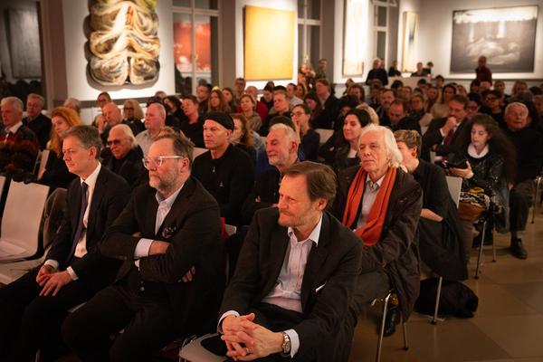 VIENNA ART WEEK 2025: Podiumsdiskussion "Learning Systems" (Dorotheum, 10.11.2025) Foto: eSeL.at - Lorenz Seidler