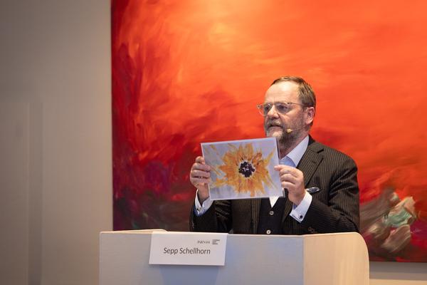 VIENNA ART WEEK 2025: Keynote Sepp Schellhorn "Learning Systems" (Dorotheum, 10.11.2025) Foto: eSeL.at - Lorenz Seidler
