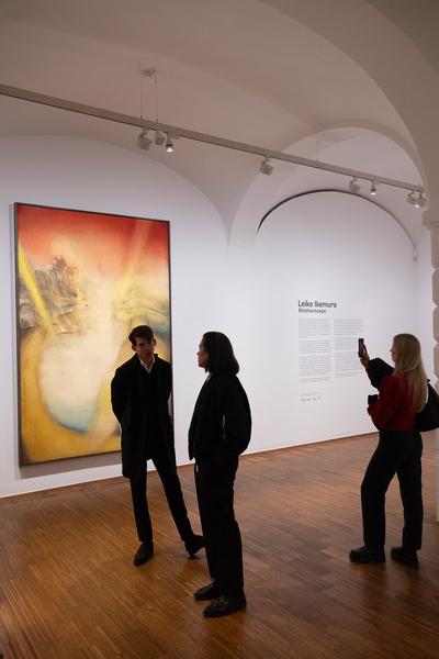 Leiko Ikemura &quot;Motherscapes&quot; (Albertina, 14.11.2025 - 6.5.2026) Foto: eSeL.at - Lorenz Seidler