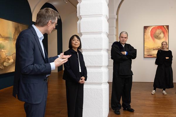 Leiko Ikemura "Motherscapes" (Albertina, 14.11.2025 - 6.5.2026) Foto: eSeL.at - Lorenz Seidler