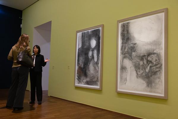 Leiko Ikemura "Motherscapes" (Albertina, 14.11.2025 - 6.5.2026) Foto: eSeL.at - Lorenz Seidler