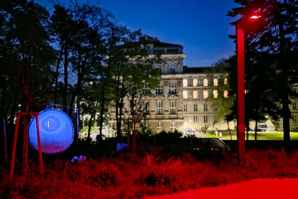 Creatives for Vienna – Making Spaces X Klima Biennale Wien: Licht für Vielfalt - Lichtfang: Begegnungen mit der Nacht (Jutta-Steier-Park, 17.04.2026) Foto: Wirtschaftsagentur Wien / eSeL.at - Joanna Pianka