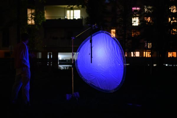 Creatives for Vienna – Making Spaces X Klima Biennale Wien: Licht für Vielfalt - Lichtfang: Begegnungen mit der Nacht (Jutta-Steier-Park, 17.04.2026) Foto: Wirtschaftsagentur Wien / eSeL.at - Joanna Pianka