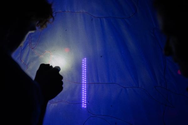 Creatives for Vienna – Making Spaces X Klima Biennale Wien: Licht für Vielfalt - Lichtfang: Begegnungen mit der Nacht (Jutta-Steier-Park, 17.04.2026) Foto: Wirtschaftsagentur Wien / eSeL.at - Joanna Pianka