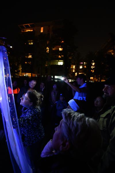 Creatives for Vienna – Making Spaces X Klima Biennale Wien: Licht für Vielfalt - Lichtfang: Begegnungen mit der Nacht (Jutta-Steier-Park, 17.04.2026) Foto: Wirtschaftsagentur Wien / eSeL.at - Joanna Pianka