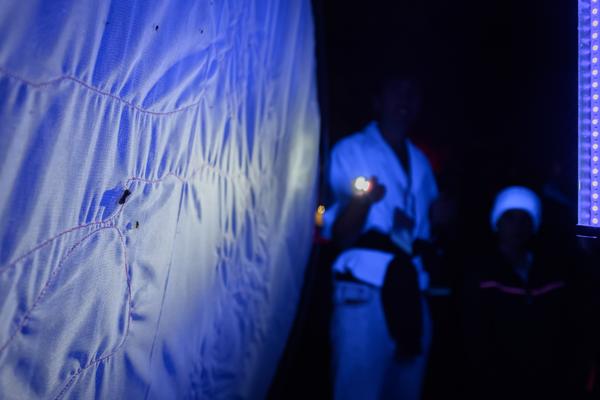 Creatives for Vienna – Making Spaces X Klima Biennale Wien: Licht für Vielfalt - Lichtfang: Begegnungen mit der Nacht (Jutta-Steier-Park, 17.04.2026) Foto: Wirtschaftsagentur Wien / eSeL.at - Joanna Pianka