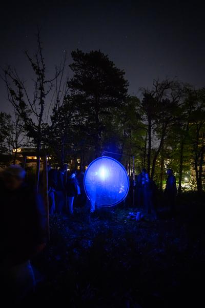 Creatives for Vienna – Making Spaces X Klima Biennale Wien: Licht für Vielfalt - Lichtfang: Begegnungen mit der Nacht (Jutta-Steier-Park, 17.04.2026) Foto: Wirtschaftsagentur Wien / eSeL.at - Joanna Pianka