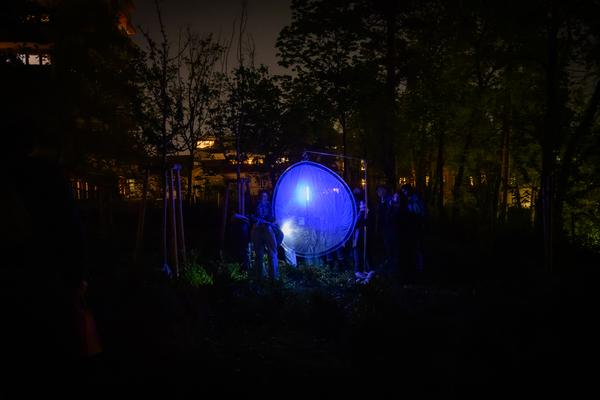 Creatives for Vienna – Making Spaces X Klima Biennale Wien: Licht für Vielfalt - Lichtfang: Begegnungen mit der Nacht (Jutta-Steier-Park, 17.04.2026) Foto: Wirtschaftsagentur Wien / eSeL.at - Joanna Pianka