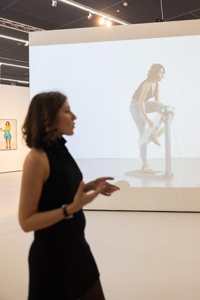 Lisa Großkopf: Stabile Performance (Landesgalerie Burgenland, 28.2. - 10.5.2026) Foto: eSeL.at - Lorenz Seidler