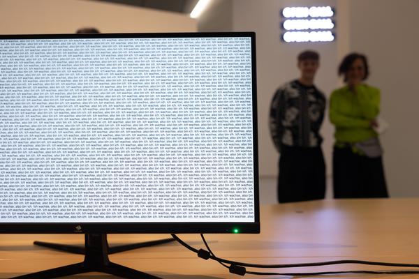 Lisa Großkopf: Stabile Performance (Landesgalerie Burgenland, 28.2. - 10.5.2026) Foto: eSeL.at - Lorenz Seidler