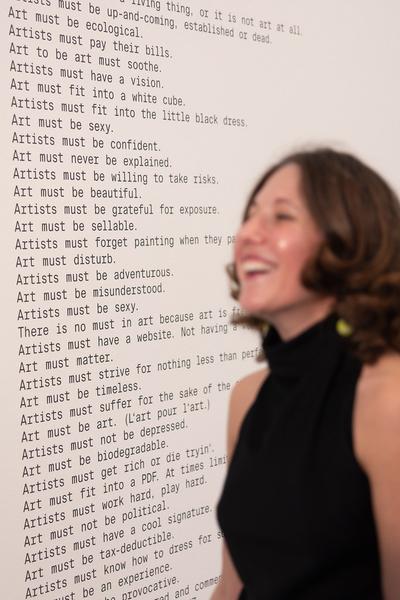 Lisa Großkopf: Stabile Performance (Landesgalerie Burgenland, 28.2. - 10.5.2026) Foto: eSeL.at - Lorenz Seidler