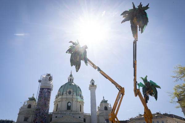 Kaorle am Karlsplatz 2026 (Klima Biennale 2026, 9.4. – 10.5.2026) Foto: eSeL.at - Lorenz Seidler