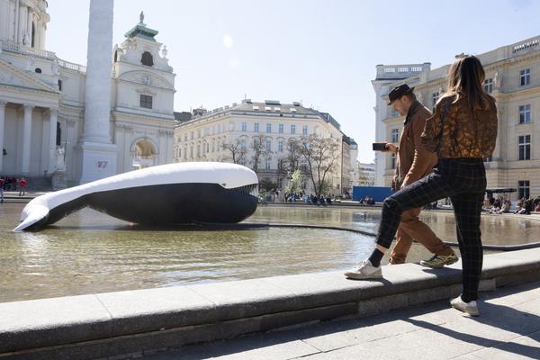 Kaorle am Karlsplatz 2026 (Klima Biennale 2026, 9.4. – 10.5.2026) Foto: eSeL.at - Lorenz Seidler