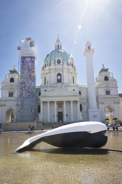 Kaorle am Karlsplatz 2026 (Klima Biennale 2026, 9.4. – 10.5.2026) Foto: eSeL.at - Lorenz Seidler