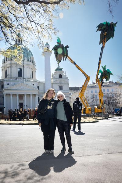 Kaorle am Karlsplatz 2026 (Klima Biennale 2026, 9.4. – 10.5.2026) Foto: eSeL.at - Lorenz Seidler
