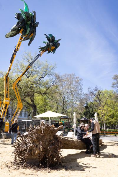 Kaorle am Karlsplatz 2026 (Klima Biennale 2026, 9.4. – 10.5.2026) Foto: eSeL.at - Lorenz Seidler