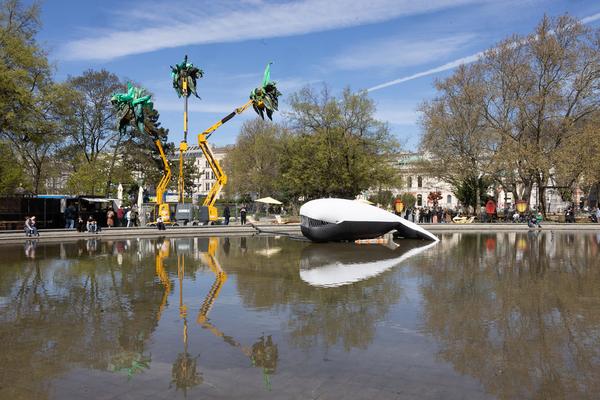 Kaorle am Karlsplatz 2026 (Klima Biennale 2026, 9.4. – 10.5.2026) Foto: eSeL.at - Lorenz Seidler