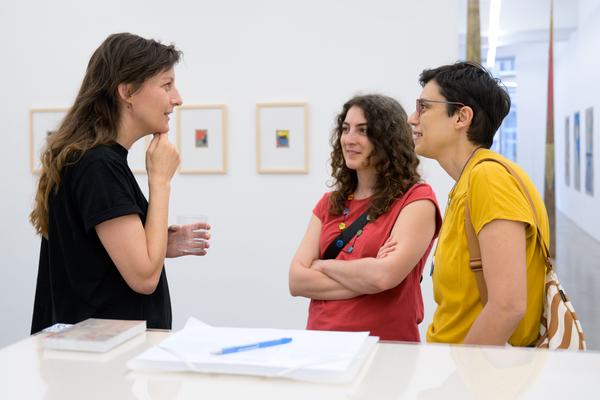 Maria Legat: Wider Und - Eröffnung (Galerie3 Wien, 05.06.2025) Foto: eSeL.at - Joanna Pianka