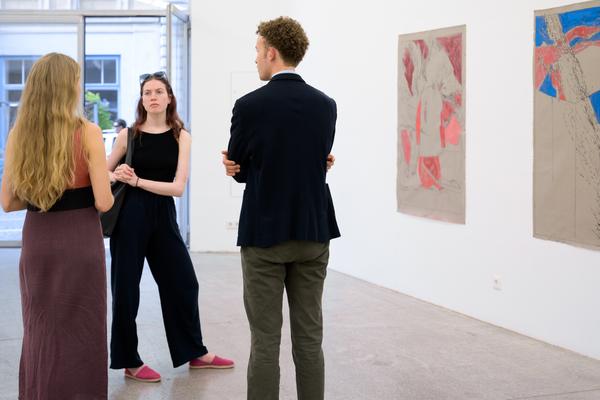Maria Legat: Wider Und - Eröffnung (Galerie3 Wien, 05.06.2025) Foto: eSeL.at - Joanna Pianka