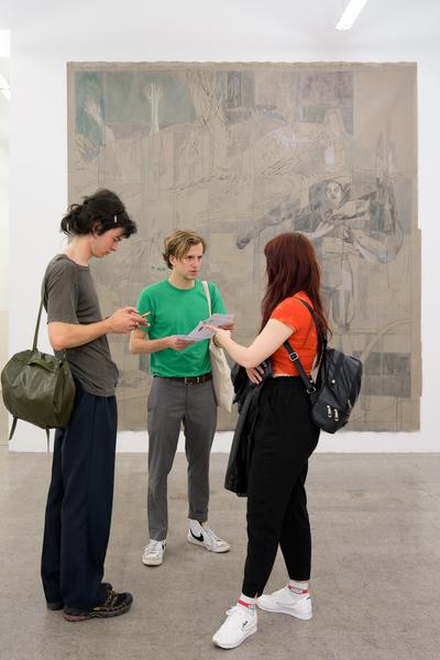 Maria Legat: Wider Und - Eröffnung (Galerie3 Wien, 05.06.2025) Foto: eSeL.at - Joanna Pianka